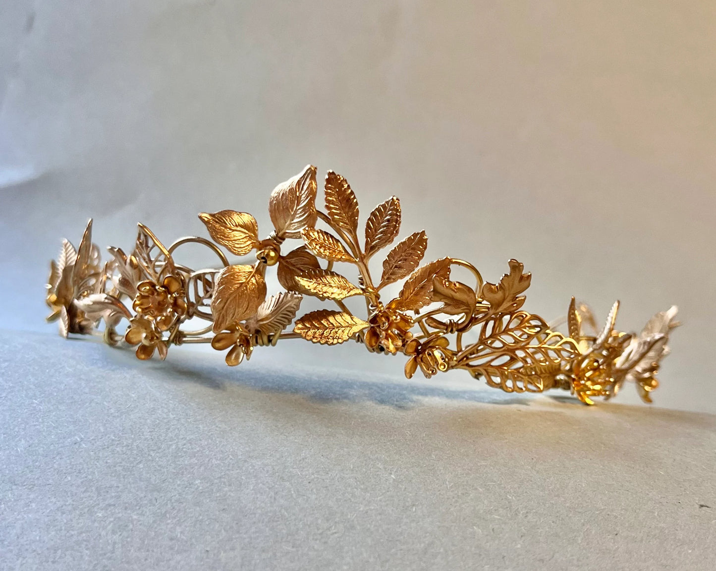 The ISLA Leaf Headpiece
