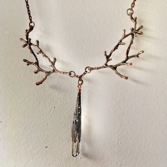 Crystal Branch Necklace