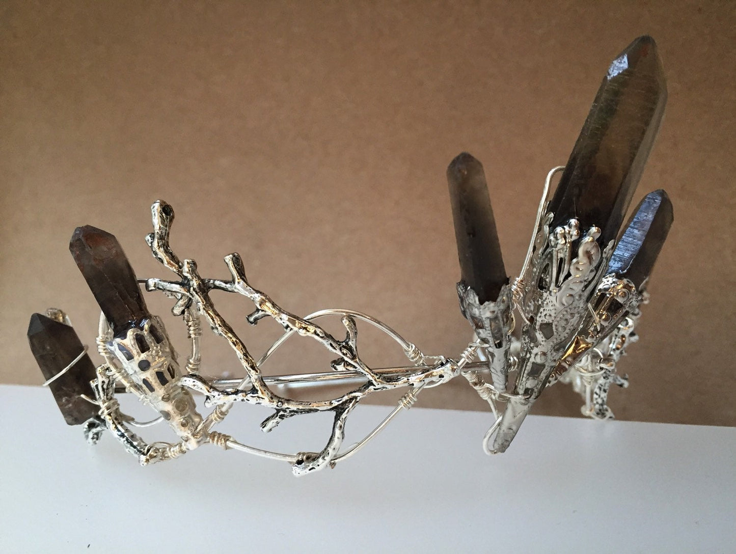 The THEODORA Smoky Quartz Crown