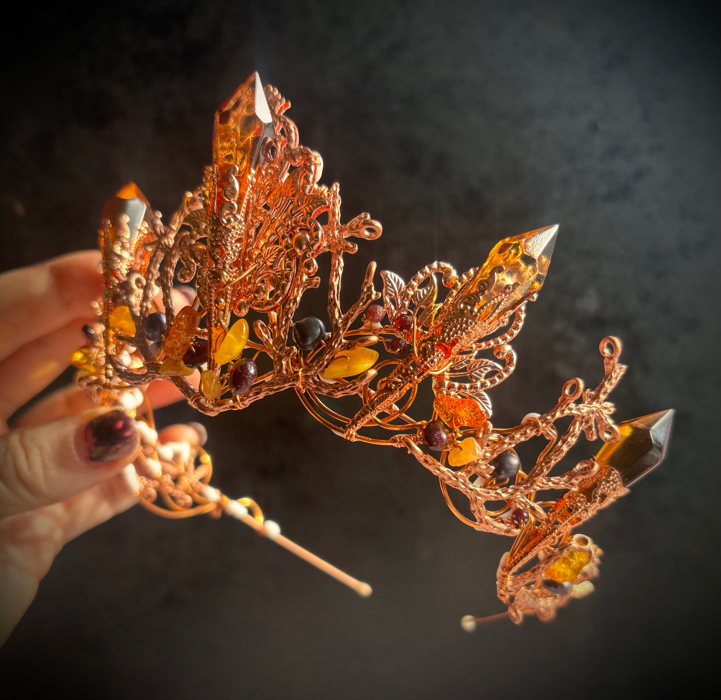 Rose Gold Custom Crown