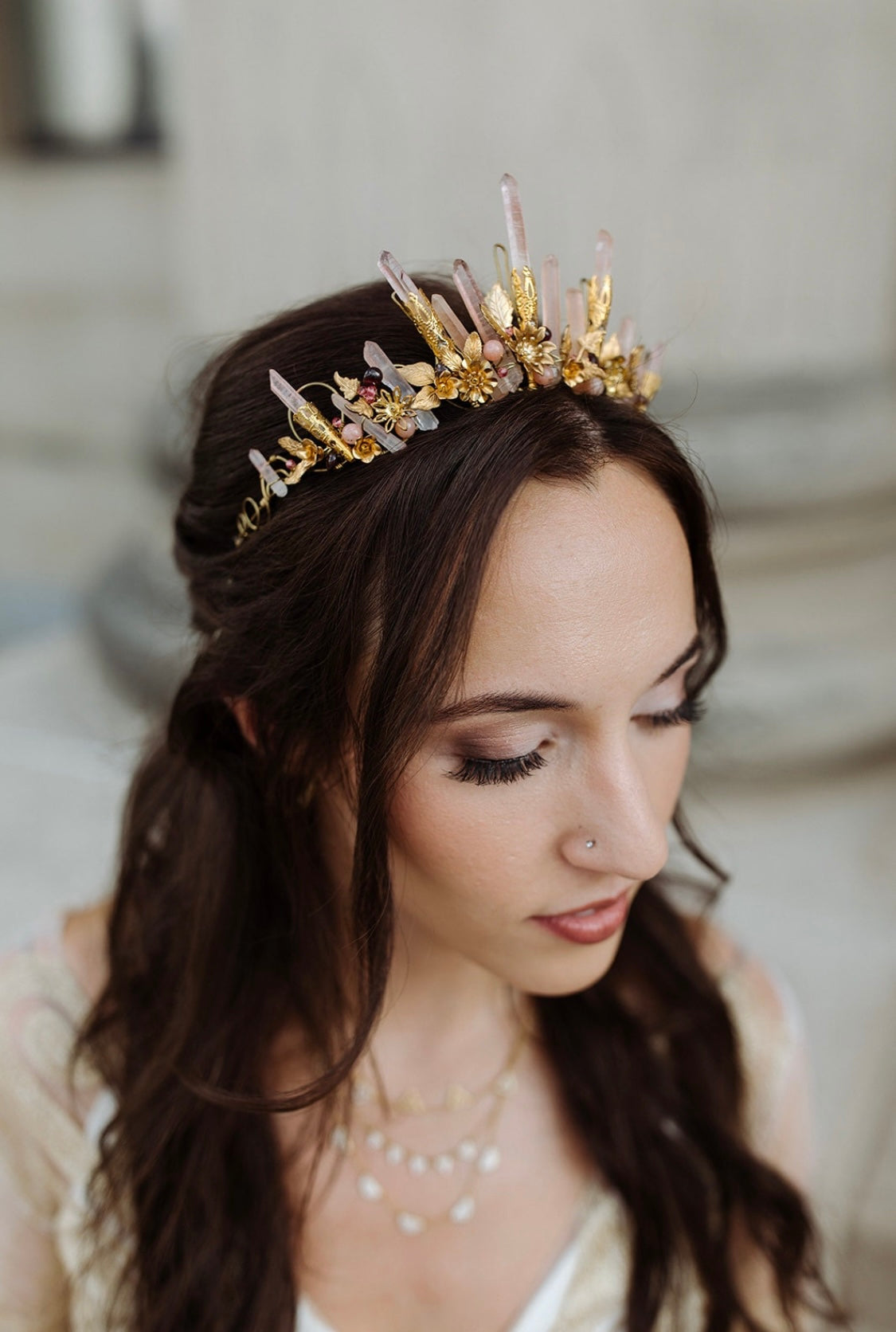 The AVERY Floral Crown