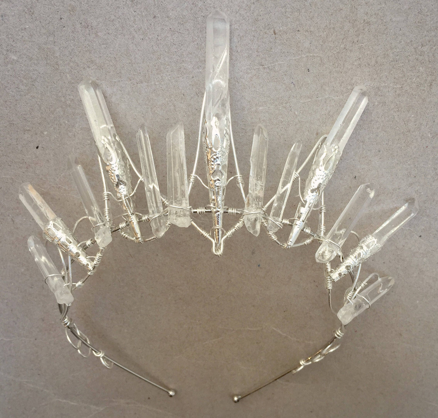 The STELLA Crystal Quartz Crown.