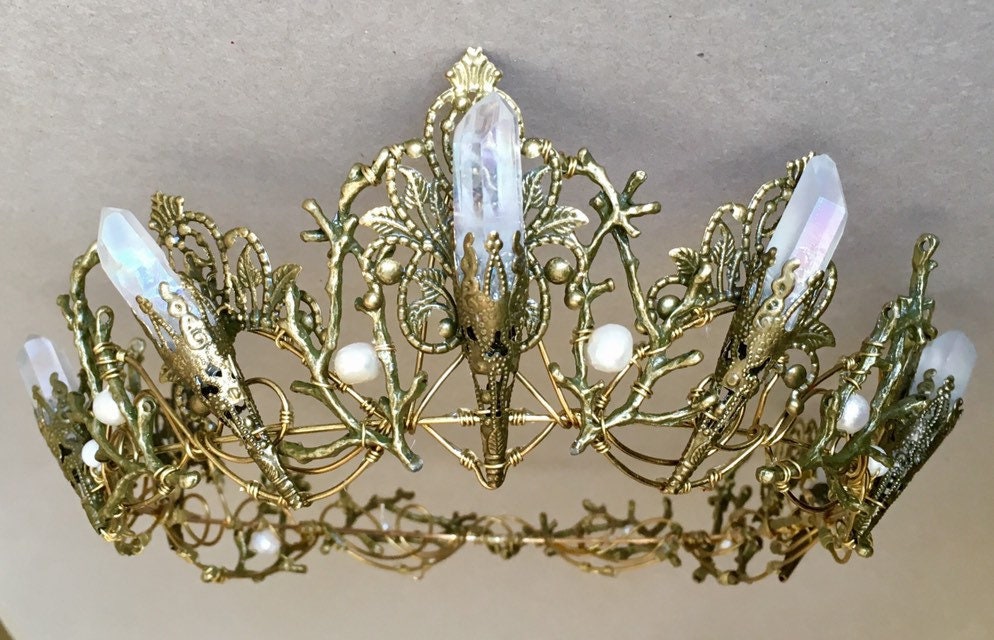 The EVANGELINE FULL Angel Aura Crown