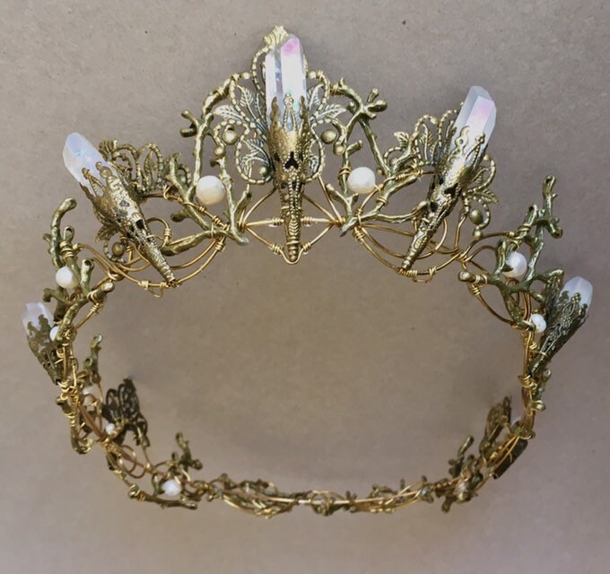 The EVANGELINE FULL Angel Aura Crown