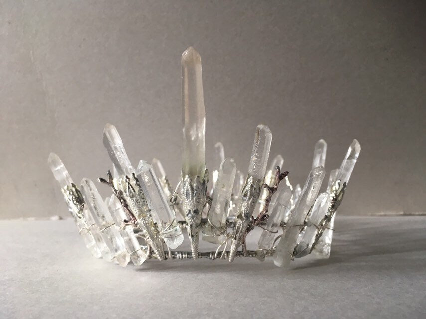The HECATE Rock Crystal Full Crown