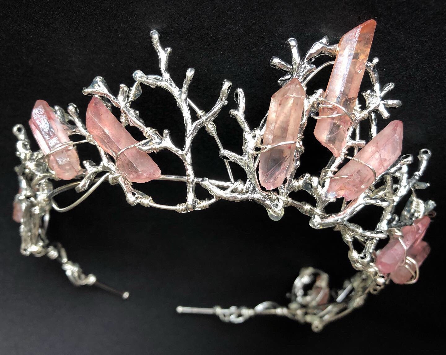 The ROSE URSULA Twig & Quartz Crown.