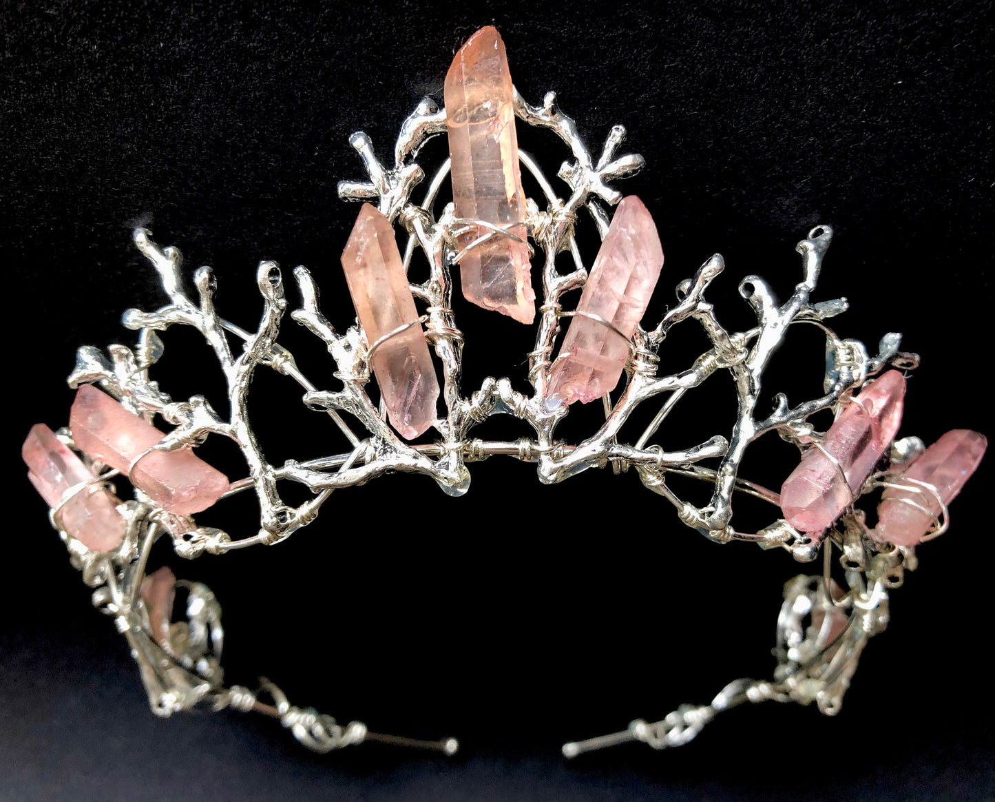 The ROSE URSULA Twig & Quartz Crown.