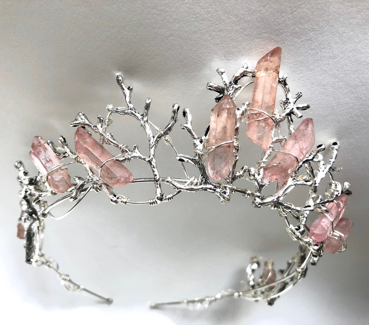 The ROSE URSULA Twig & Quartz Crown.