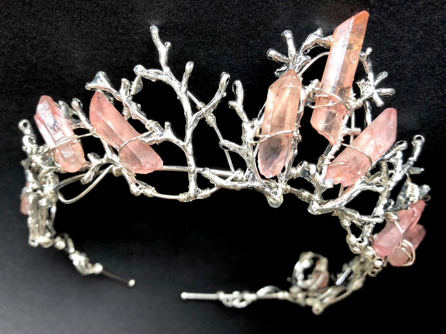 The ROSE URSULA Twig & Quartz Crown.